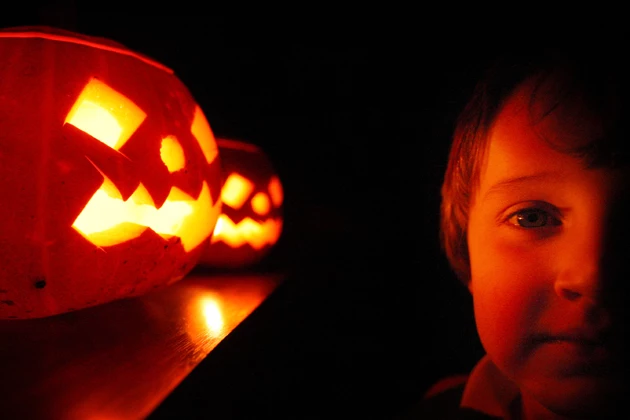 Children Enjoy Traditional Halloween Pumpkins Children Enjoy Traditional Halloween Pumpkins